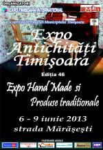 Expo Antichități Timișoara, ediția a XLVI-a, 6-9 iunie 2013